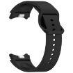 Samsung Galaxy Watch 4 40/44mm Silicone Watch Band - Black - 2