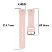 Samsung Galaxy Watch 4 40/44mm Silicone Watch Band - Black - 5