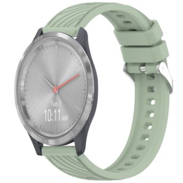 Garmin Vivomove 3S Silicone Watch Band - Light Green - 1