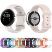 Google Pixel Watch 3 45mm Silicone Watch Band - White - 5