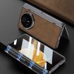 For Honor Magic V3 GKK Leather Phone Case - Matte Black - 3