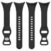 Google Pixel Watch 3 41mm Silicone Watch Band - Black - 5