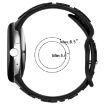 Google Pixel Watch 3 41mm Silicone Watch Band - Black - 8