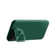 NILLKIN Black Mirror Prop CD Texture Mirror Phone Case for iPhone 16 Pro Max - Green - 4