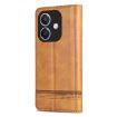 OPPO A3x 4G Leather Phone Case - Light Brown - 3