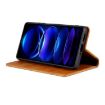 OPPO A3x 4G Leather Phone Case - Light Brown - 5