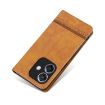 OPPO A3x 4G Leather Phone Case - Light Brown - 6