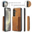 Samsung Galaxy S24 FE 5G DG.MING M2 Series 3-Fold Multi Card Bag + Magnetic Phone Case - 2