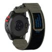 Garmin Fenix 8 AMOLED 47mm Nylon Hook and Loop Fastener Watch Band - 2