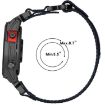 Garmin Fenix 8 AMOLED 47mm Nylon Hook and Loop Fastener Watch Band - 5