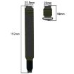 Garmin Fenix 8 AMOLED 47mm Nylon Hook and Loop Fastener Watch Band - 6