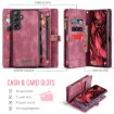 Samsung Galaxy S24 FE 5G CaseMe 008 Leather Phone Case (Wine) - 2