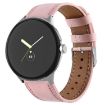 Google Pixel Watch 3 Genuine Leather Band (Pink) - 45mm Round Tail - 1