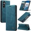 Samsung Galaxy S24 FE 5G CaseMe 013 Blue Leather Phone Case - 1