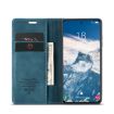 Samsung Galaxy S24 FE 5G CaseMe 013 Blue Leather Phone Case - 3