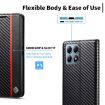 Xiaomi 14T LC.IMEEKE Carbon Fiber Texture Flip Leather Phone Case - 5