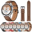 Huawei Watch GT 5 Pro 46mm Black Buckle Leather Band - Brown - 2