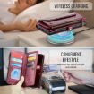 Samsung Galaxy S24 FE 5G CaseMe C36 Wallet Case (Red) - 5