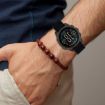Garmin Fenix 8 AMOLED 51mm Nylon Hook and Loop Fastener 26mm Watch Band Gray - 8