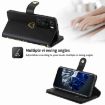 Huawei P60 Pro POLA Love Wallet Leather Phone Case - Black - 2