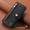 Huawei P60 Pro POLA Love Wallet Leather Phone Case - Black - 7