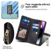 Motorola Moto G75 5G ESEBLE Star Series Lanyard Zipper Wallet RFID Leather Case - 5