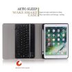 Bluetooth Keyboard + Leather Tablet Case for iPad Pro 9.7, Air, Air 2 - Detachable, Horizontal Flip (Black) - 9