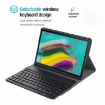 Samsung Galaxy Tab A7 T500/T505 10.4" Keyboard Case - Rose Gold - 7