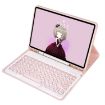 Pink Bluetooth Keyboard Leather Case for Samsung Galaxy Tab S8 11" & S7 11" - 4