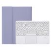 Samsung Galaxy Tab S6 Lite 10.4" Bluetooth Keyboard Leather Case Purple - 2