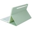 Samsung Galaxy Tab S8 11" & S7 11" Bluetooth Keyboard Case - Light Green - 6