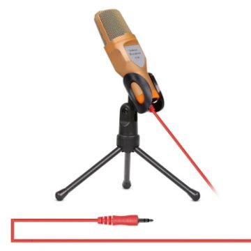 Yanmai SF666 Condenser Microphone with Tripod Holder, 1.3m Cable - 1