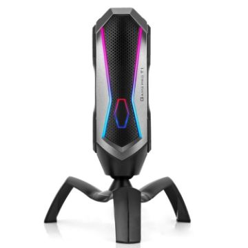Yanmai T1 Gaming Microphone with RGB Lighting & USB-C Cable - 1