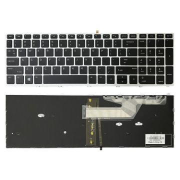 HP ProBook 650 G4 Silver Frame US Version Laptop Backlight Keyboard - 1