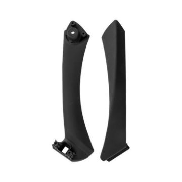 BMW E90 2005-2012 Left Side Armrest Door Handle Assembly - Black - 1