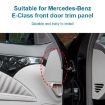 Mercedes-Benz E Class W211 2003-2008 Left Front Door Trim Panel Cover (Black) - 4