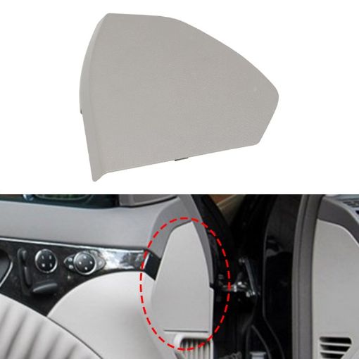 Mercedes-Benz E Class W211 2003-2008 Right Side Front Door Trim Panel Cover Grey - 1