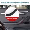BMW X1 2016 Left Side Inside Doors Handle Trim Cover Black - 4