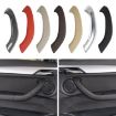 BMW X1 2016 Left Side Inside Door Handle Trim Cover - Beige White - 2