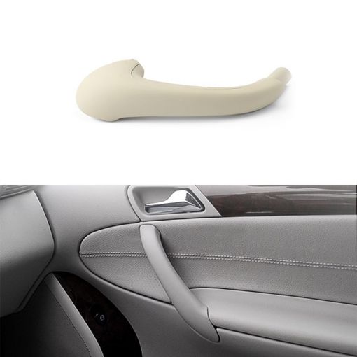 Mercedes-Benz C-class W203 Front Right Inside Door Handle Trim Cover - Beige - 1