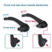 Mercedes-Benz C-class W203 Rear Right Inside Door Handle Trim Cover - Black - 3