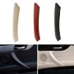 BMW Z4 Left Driving Inside Door Handle Trim Cover 51419186731 Black - 2