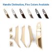 BMW F10/F18 5 Series 7pcs Car Inside Doors Handle Pull Trim Cover - 2