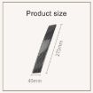 Nissan Qashqai Left-Drive Car Door Inside Handle Cover - Silver - 4