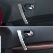 Nissan Qashqai Left-Drive Door Handle Base Bracket - Carbon Fiber - 5