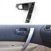 Nissan Qashqai Left-Drive Car Door Inside Handle Base Bracket - Black - 1