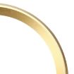 Gold Zinc Alloy Steering Wheel Decoration Ring Sticker Set for BMW 3 Series - 4