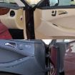 Mercedes-Benz CLS W219 Right Side Front Door Trim Cover Panel (Red) - 6