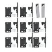 8pcs RV Side-Mounted Door Lock Grab Cabinet Latch Set - 1