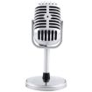 Plastic Classic Style 3.5mm Standing Microphone - 1